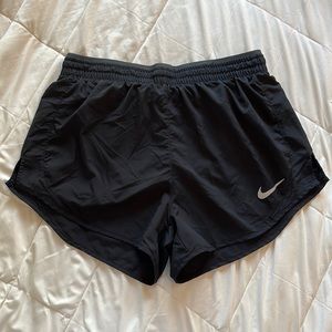 Black Nike running shorts size small